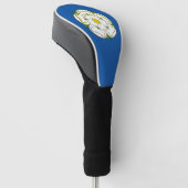Vlag van Yorkshire Athletic Headband Golfheadcover (Schuin)