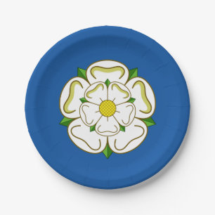 Vlag van Yorkshire Athletic Headband Papieren Bordje