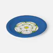 Vlag van Yorkshire Athletic Headband Papieren Bordje (Gekanteld)