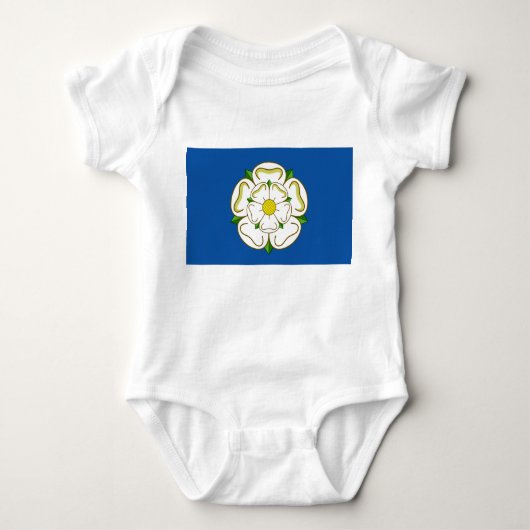 Vlag van Yorkshire Athletic Headband Romper (Voorkant)