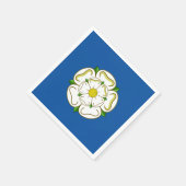Vlag van Yorkshire Athletic Headband Servet (Hoek)
