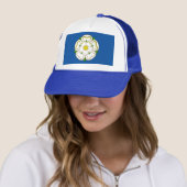 Vlag van Yorkshire Athletic Headband Trucker Pet (In situ)