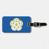 Vlag van Yorkshire Bagagelabel (Voorkant horizontaal)