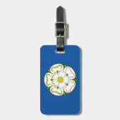 Vlag van Yorkshire Bagagelabel (Voorkant verticaal)