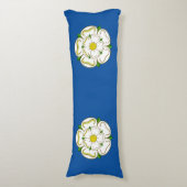Vlag van Yorkshire Body Pillow Lichaamskussen (Voorkant Verticaal)
