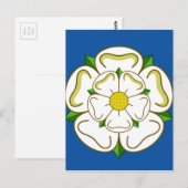 Vlag van Yorkshire Briefkaart (Voorkant / Achterkant)