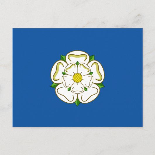 Vlag van Yorkshire Briefkaart (Voorkant)