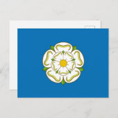 Vlag van Yorkshire (Engeland) Briefkaart (Voorkant / Achterkant)