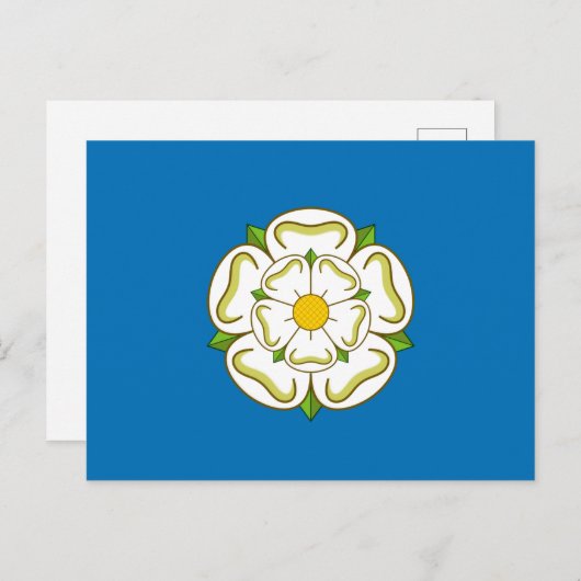 Vlag van Yorkshire (Engeland) Briefkaart (Voorkant / Achterkant)