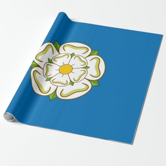 Vlag van Yorkshire (Engeland) Cadeaupapier (Uitgerold)