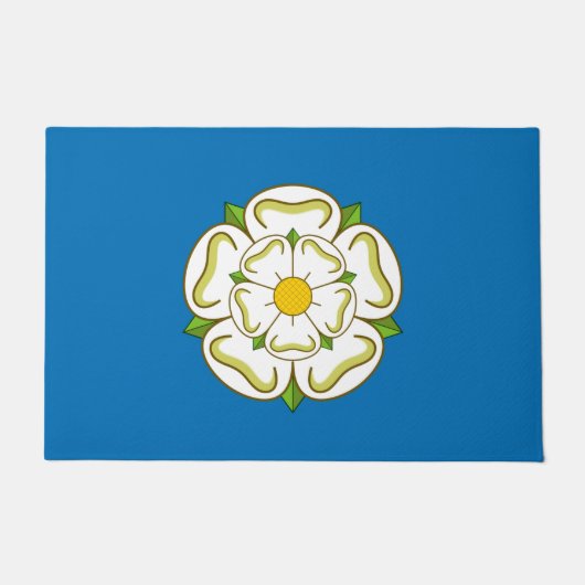 Vlag van Yorkshire (Engeland) Deurmat (Voorkant)