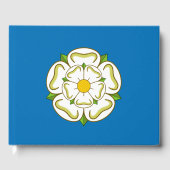 Vlag van Yorkshire (Engeland) Gastenboek (Voorkant)