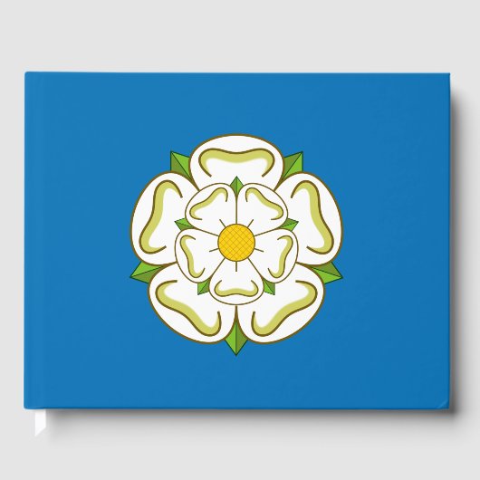 Vlag van Yorkshire (Engeland) Gastenboek (Voorkant)