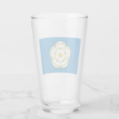 Vlag van Yorkshire (Engeland) Glas (Achterkant)
