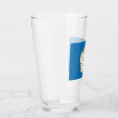 Vlag van Yorkshire (Engeland) Glas (Rechts)
