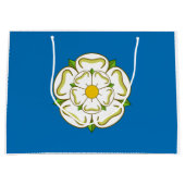 Vlag van Yorkshire (Engeland) Groot Cadeauzakje (Voorkant)