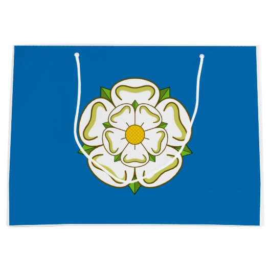 Vlag van Yorkshire (Engeland) Groot Cadeauzakje (Voorkant)