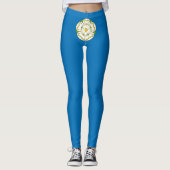 Vlag van Yorkshire (Engeland) Leggings (Voorkant)