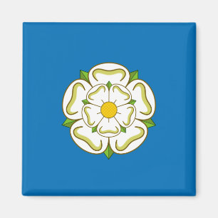 Vlag van Yorkshire (Engeland) Magneet