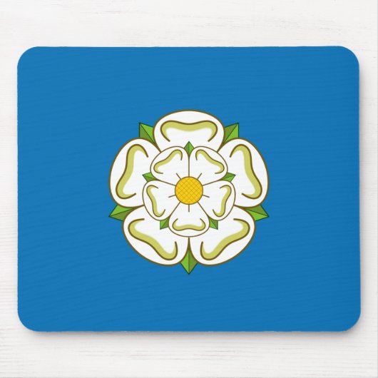 Vlag van Yorkshire (Engeland) Muismat (Voorkant)