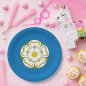 Vlag van Yorkshire (Engeland) Papieren Bordje (Feest)