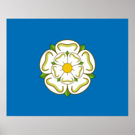 Vlag van Yorkshire (Engeland) Poster