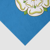 Vlag van Yorkshire (Engeland) Tissuepapier (Detail)