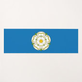 Vlag van Yorkshire (Engeland) Yogamat (Voorkant (horizontaal))