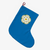 Vlag van Yorkshire (Engelse county) Grote Kerstsok (Voorkant (Hangend))