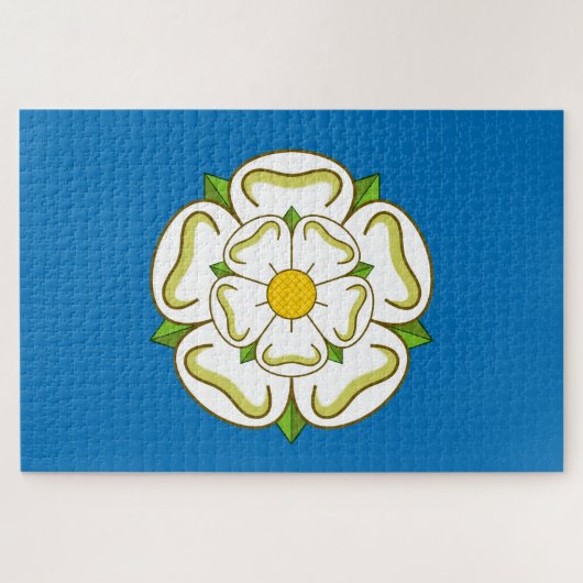 Vlag van Yorkshire (Engelse county) Legpuzzel (Horizontaal)