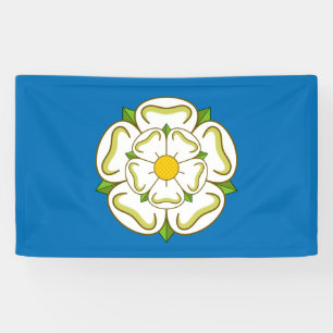 Vlag van Yorkshire (Engelse county) Spandoek