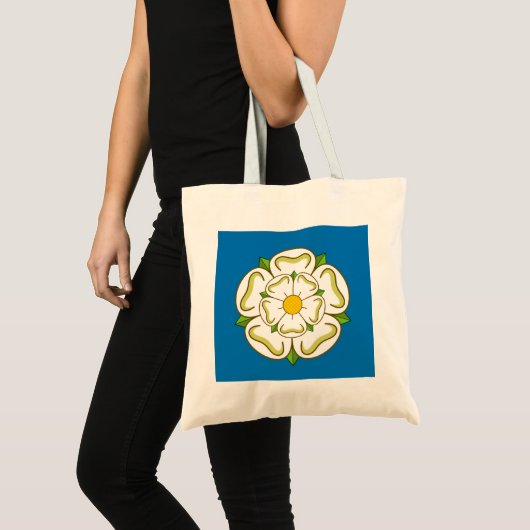 Vlag van Yorkshire (Engelse county) Tote Bag (Voorkant (product))