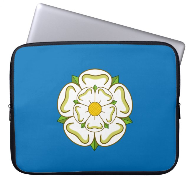 Vlag van Yorkshire (Engelse graafschap) Laptop Sleeve (Voorkant)