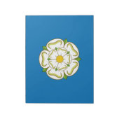 Vlag van Yorkshire (Engelse graafschap) Notitieblok (Linkerzijde)