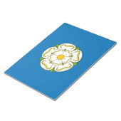 Vlag van Yorkshire (Engelse graafschap) Notitieblok (Schuin)