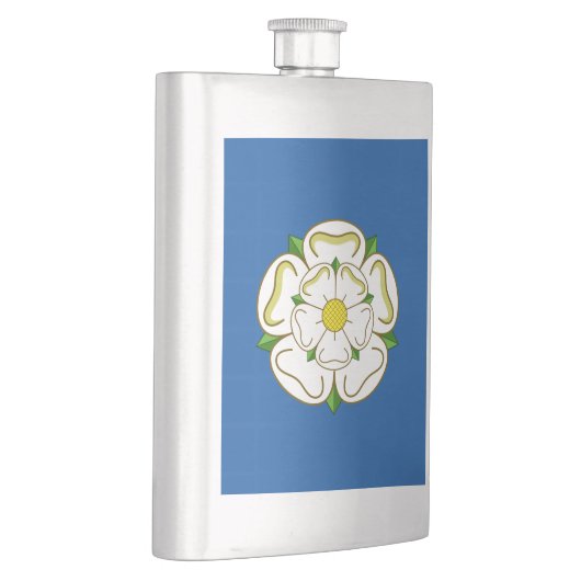 Vlag van Yorkshire Flask Flacon (Rechts)