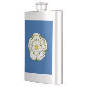 Vlag van Yorkshire Flask Flacon (Links)