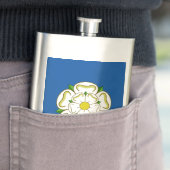 Vlag van Yorkshire Flask Flacon (Voorbeeld)