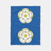 Vlag van Yorkshire Fleece Deken (Voorkant)