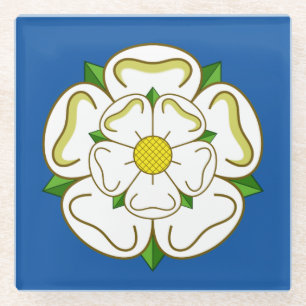 Vlag van Yorkshire Glass Onderzetter