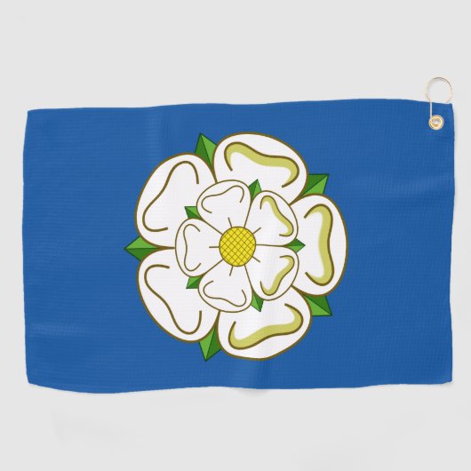 Vlag van Yorkshire Golfhanddoek (Horizontaal)