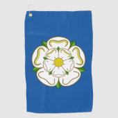 Vlag van Yorkshire Golfhanddoek (Voorkant)