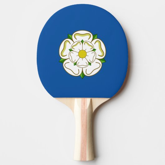 Vlag van Yorkshire Headsweats Pet Tafeltennisbatje (Voorkant)