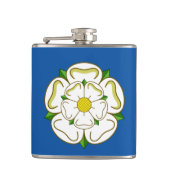 Vlag van Yorkshire Heupfles (Voorkant)