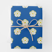 Vlag van Yorkshire Inpakpapier Vel (In situ)