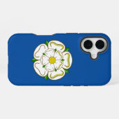 Vlag van Yorkshire iPhone 16 Hoesje (Achterkant horizontaal)