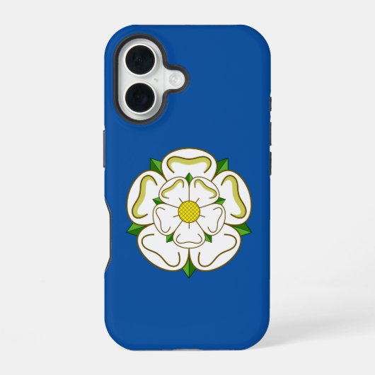 Vlag van Yorkshire iPhone 16 Hoesje (Achterkant)