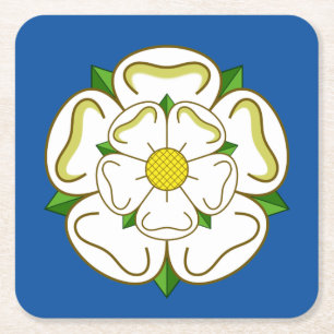 Vlag van Yorkshire Kartonnen Onderzetters