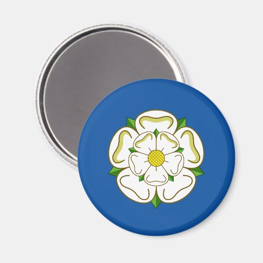 Vlag van Yorkshire Magneet (Voorkant / Achterkant)