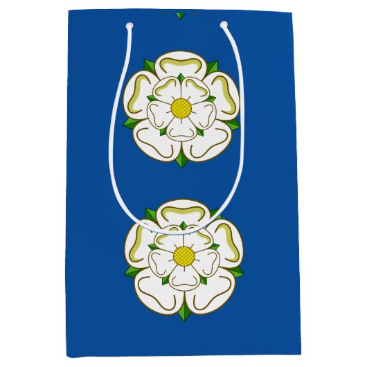 Vlag van Yorkshire Medium Cadeauzakje (Voorkant)